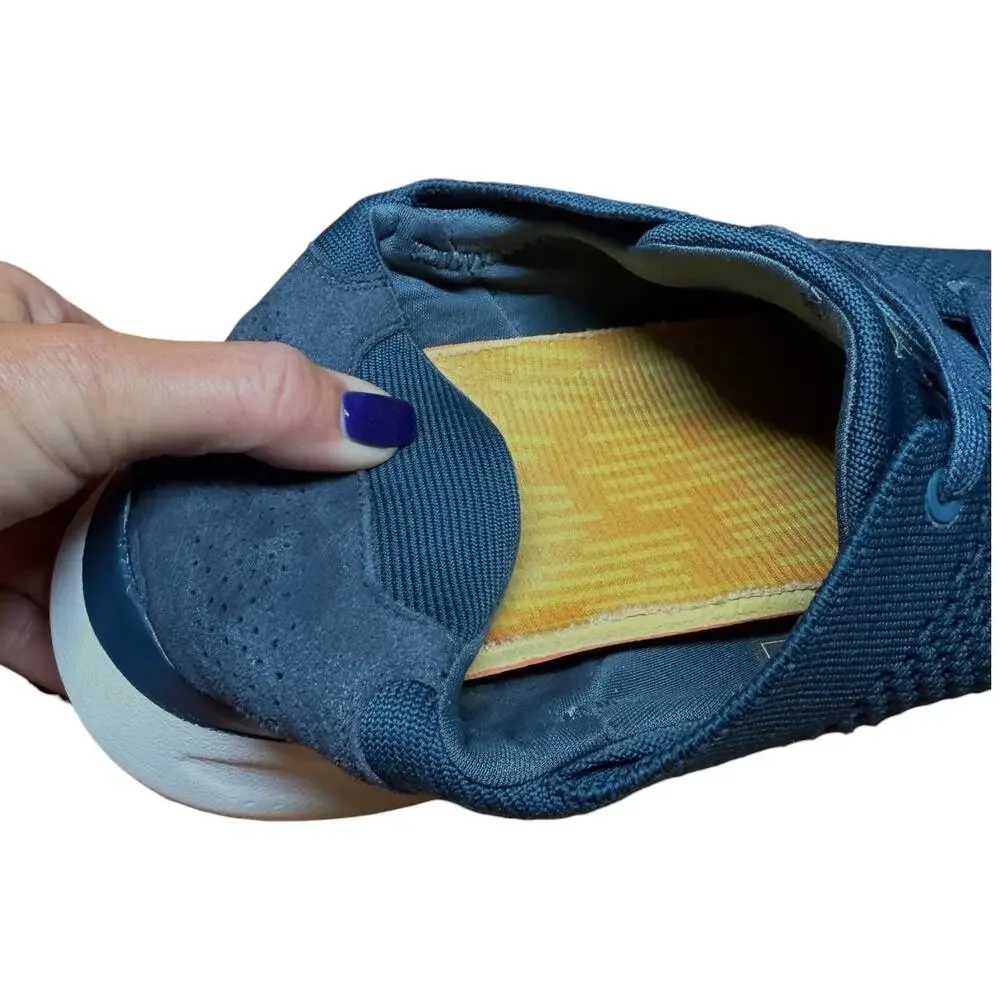KIZIK Lima Men's 13 Tidepool Teal Blue Hands Free Sneakers Slip On Shoes Knit - Picture 15 of 15